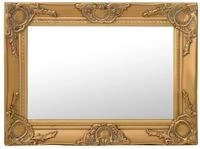 vidaXL Spiegel 60 x 40 cm Wandspiegel Dekoration eckig H&auml;ngespiegel im...
