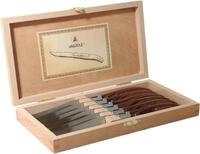 LAGUIOLE Steakmesser 6 Steakmesser LAGUIOLE L&acute;ECLAIR NEU+OVP in der Holz-Schatulle