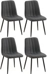 CLP Esszimmerstuhl Dijon (4er Set), gepolstert, mit Ziern&auml;hten
