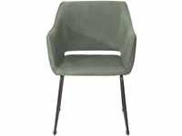 SIT Möbel Tom Tailor Armlehnestuhl 2er-Set gepolstert celadon| grau 56x61x82...
