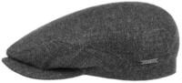 Stetson Flat Cap (1-St) Schirmm&uuml;tze mit Schirm, Made in the EU