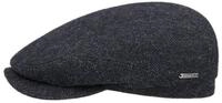 Stetson Schieberm&uuml;tze Driver im Fischgr&auml;t-Muster 100% Wolle blau 59/L