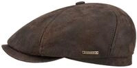 Stetson Flat Cap (1-St) Ledercap mit Schirm