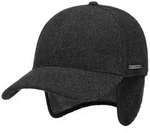Stetson Baseball Cap mit Ohrenschutz Wolle & Cashmere grau 55/S