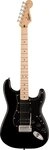Squier E-Gitarre Fender Squier Sonic Stratocaster HSS MN Bk
