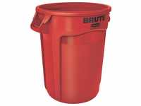 Rubbermaid Mülltrennsystem Rubbermaid Belüfteter BRUTE®-Behälter, 121 l, rot