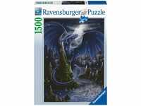 Ravensburger Puzzle Der Schwarzblaue Drache, 1500 Puzzleteile, Made in Germany,...