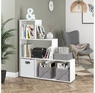 Vicco Raumteiler, Wei&szlig;, 116 x 123 cm, 1-tlg., Freistehend