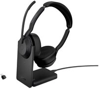 Jabra Jabra Evolve2 55 UC Stereo On Ear Headset Bluetooth&reg; Stereo Schwarz N