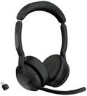 Jabra Evolve2 55 MS Stereo On Ear-Headset, MS Teams-zertifiziert Kopfh&ouml;rer