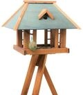 Siena Garden Vogelhaus Vogelhaus GR&Uuml;NFINK FSC Kiefer &ndash; gro&szlig;, mit St&auml;nder,...