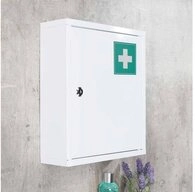 Haushalt International Medizinschrank (Inkl. Montagezubeh&ouml;r, Regalbrett und 2