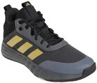 adidas Performance Hallen-Indoorschuhe Ownthegame 2.0 graphitegrau/gold/schwarz