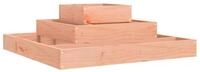 vidaXL Blumentopf Pflanzk&uuml;bel 80x80x27 cm Massivholz Douglasie (1 St)