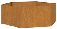vidaXL Pflanzk&uuml;bel, Pflanzkasten Rostig 138x120x45 cm Cortenstahl