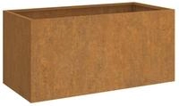 vidaXL Pflanzk&uuml;bel, Pflanzkasten 62x30x29 cm Cortenstahl
