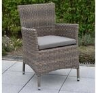 MERXX Gartensessel Teneriffa (Set, 2-St), 2er Set, Polyrattan, inkl. Sitzkissen