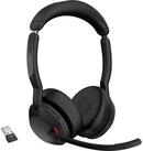 Jabra Evolve2 55 Link 380/390a UC Stereo On Ear Headset Bluetooth&reg; Stereo...