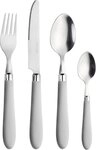 PINTINOX Besteck-Set Daisy 0 (24-tlg), 6 Personen, Edelstahl 18/0, Kunststoff, mit