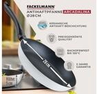 FACKELMANN Bratpfanne Antihaft 28cm, Allherd-Pfanne