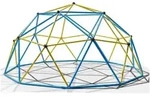 VESKA Kletterger&uuml;st Dome Climber Kinder Kletterkuppel Geodome Metall blau|gelb...