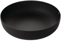 Alessi Obstschale JM17/29 BT Schwarz 29 cm, Epoxidharzbeschichteter Stahl, mit