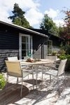 Cinas Gartenstuhl Mood Classic (1 St), Wasserresistent, warmes Holzfinish, standfeste