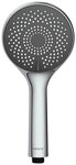 WENKO Handbrause Watersaving, &Oslash; 11 cm, Bis zu 40% Wasser Ersparnis