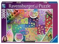 Ravensburger Puzzle Puzzle Karen: Puzzle &uuml;ber Puzzle 3000 Teile, Puzzleteile