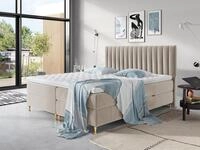 MIRJAN24 Boxspringbett Elegance (Topper, Matratze und 2 Bettk&auml;sten +