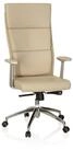 hjh OFFICE Drehstuhl Luxus Chefsessel Monza 20 Leder mit Armlehnen (1 St), Profi
