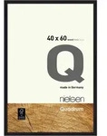 nielsen Bilderrahmen Holz Bilderrahmen Quadrum, (1 St) schwarz 40 x 60 cm