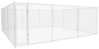 vidaXL Hundezwinger vidaXL Outdoor-Hundezwinger Verzinkter Stahl 570x570x185 cm