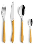 Kuppels Besteck-Set PRISMA (24-tlg), 6 Personen, Edelstahl Rostfrei 18/0 ABS, Griff