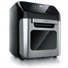 Arendo Hei&szlig;luftfritteuse Airfryer 12L mit Zubeh&ouml;r, 4in1 Edelstahl