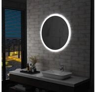 vidaXL LED-Lichtspiegel vidaXL Badezimmerspiegel mit LED 80 cm