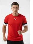PUMA Fu&szlig;balltrikot TEAMRISE JERSEY Regular Fit, mit Rundhalsausschnitt, mit