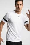 Fu&szlig;balltrikot PUMA "TEAMRISE JERSEY", Herren, Gr. XL, schwarz-wei&szlig; (puma wei&szlig;,