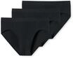 Minislip SCHIESSER "95/5", Herren, Gr. 7, schwarz (000, schwarz), Single Jersey,