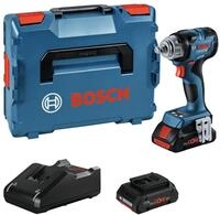 BOSCH Akku-Schlagschrauber GDS 18V-330 HC, 330 Nm, Drehschlagschrauber mit 2x...