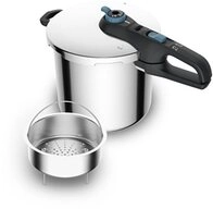 Tefal Schnellkochtopf Tefal Secure Trendy Schnellkochtopf mit Dampfkorb- 8 Liter,