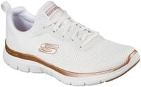 Sneaker SKECHERS "FLEX APPEAL 4.0 BRILLINAT VIEW", Damen, Gr. 35, rosa (wei&szlig;,