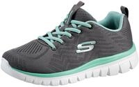Sneaker SKECHERS "GRACEFUL - GET CONNECTED", Damen, Gr. 41, grau (grau, mint),