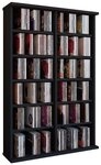 VCM Standregal Holz CD DVD Stand Regal Schrank St&auml;nder Ronul, 1-tlg.