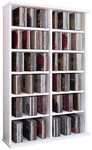 VCM Standregal Holz CD DVD Stand Regal Schrank St&auml;nder Ronul, 1-tlg.