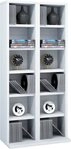 VCM Standregal Holz CD DVD Stand Regal Schrank St&auml;nder Milano, 1-tlg.