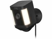 Ring Ring Spotlight Cam Plus, Plug-in - Black - EU Überwachungskamera