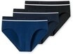 Schiesser Rioslip 95/5 (3er-Pack) mit sportlichem Logo-Webgummibund mit schmalen