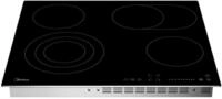 Midea Elektro-Kochfeld von SCHOTT CERAN&reg; KF500IX, Metallrahmen