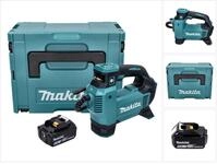 Makita Akku-Handkompressor DMP 181 T1J Akku Kompressor 18 V 11,1 bar + 1x Akku 5,0 Ah